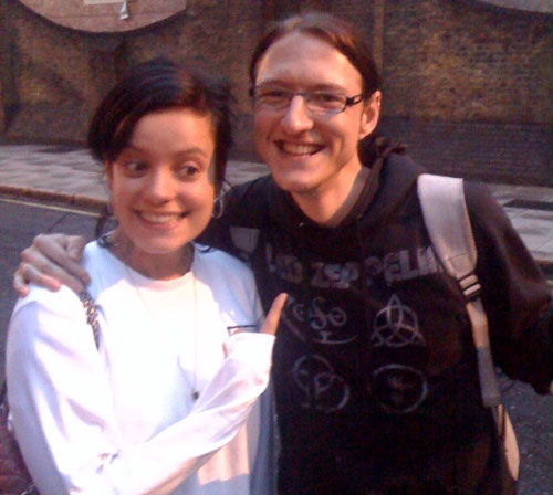 Jared Woods Met Lily Allen